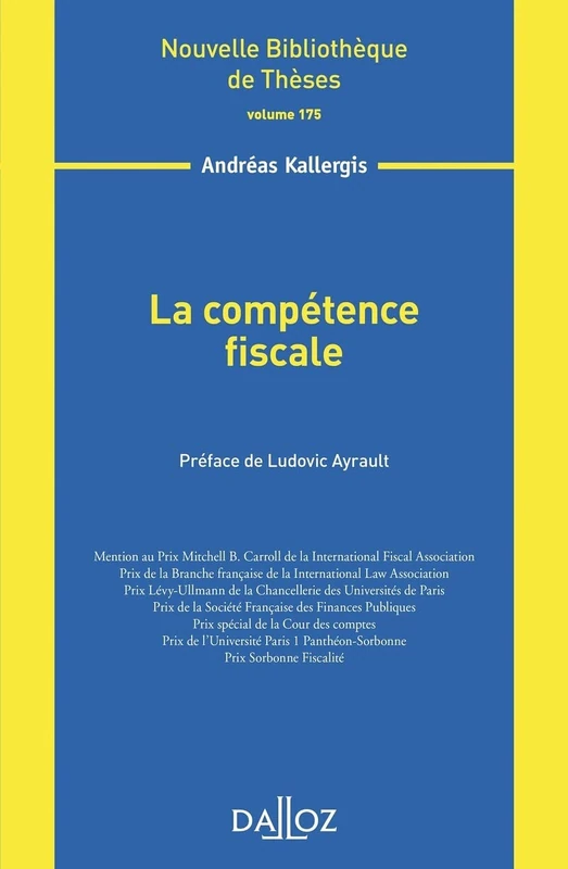 La compétence fiscale - Volume 175 (175)
