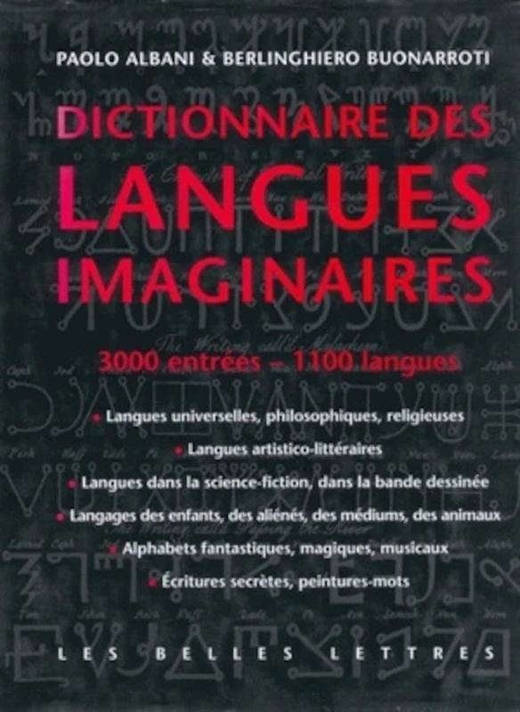 Dictionnaire Des Langues Imaginaires (Romans, Essais, Poesie, Documents) - Image 1