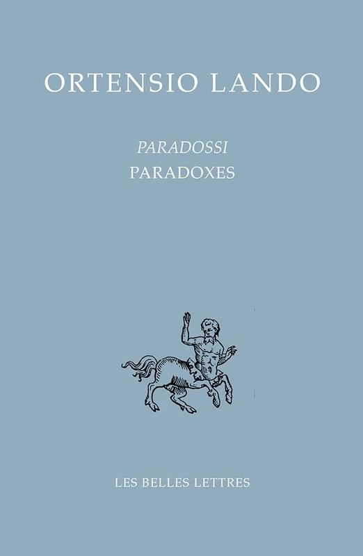 Paradoxes / Paradossi: 32 (Bibliotheque Italienne) - Image 1