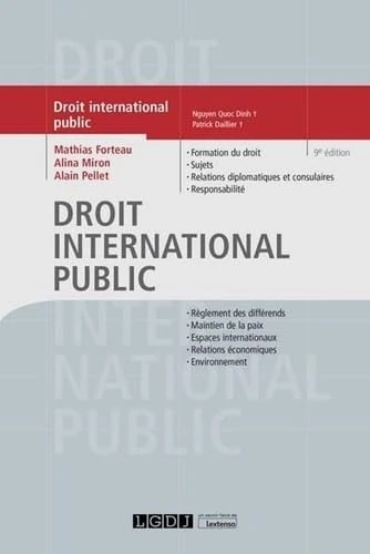 Droit international public (2022)