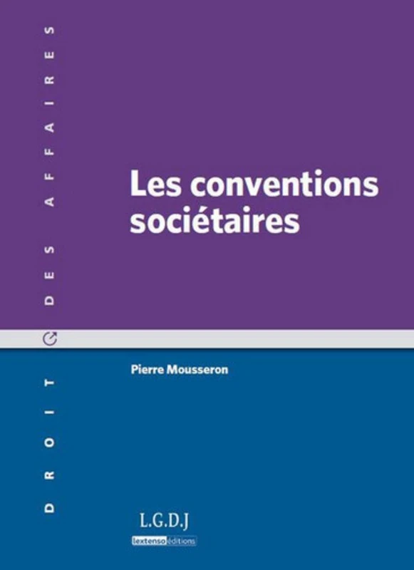 les conventions sociétaires - 2ème édition - Image 1