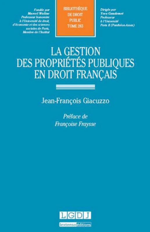 la gestion des propriétés publiques en droit français (283)