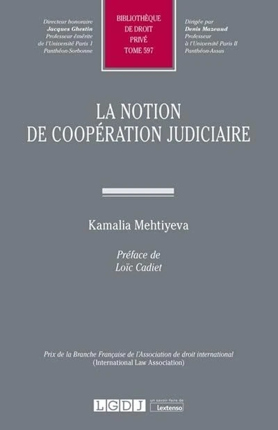 La notion de coopération judiciaire (Tome 597) - Image 1