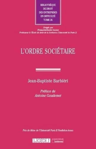 L'ordre sociétaire (Tome 26)
