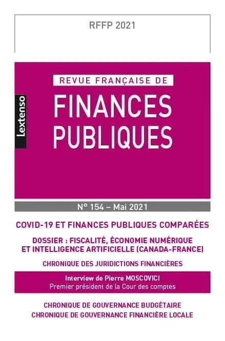 Revue Française de Finances Publiques N°154-Mai 2021 - Image 1