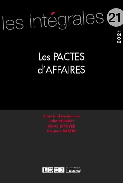 Les pactes d'affaires (2021) (Volume 21)