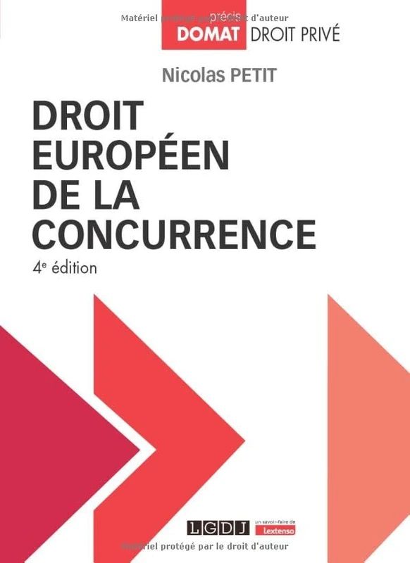 LGDJ Droit europeen de la concurrence - Law Book