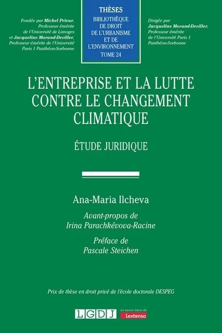 L'entreprise et la lutte contre le changement climatique: Étude juridique (24)