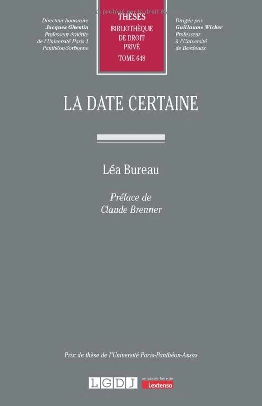La date certaine (648) - Image 1
