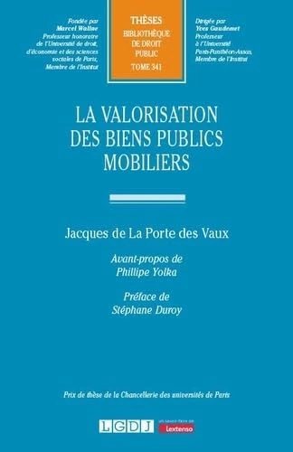 La valorisation des biens publics mobiliers (341)