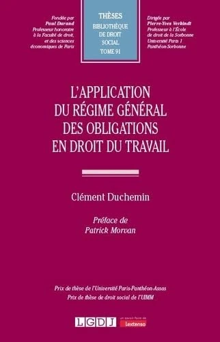 L'application du régime général des obligations en droit du travail (91)