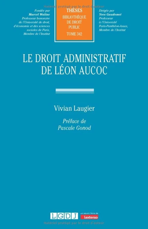 Le droit administratif de Léon Aucoc (342) - Image 1