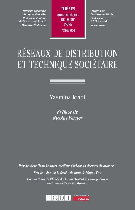 Réseaux de distribution et technique sociétaire (664)