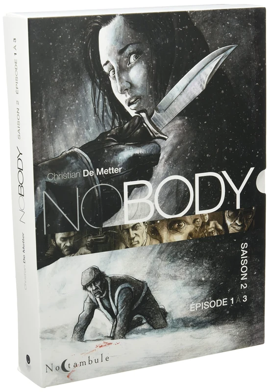 Nobody Saison 2 - Fourreau T01 à T03: Tome 1 ; Tome 2 ; Tome 3 - Image 1
