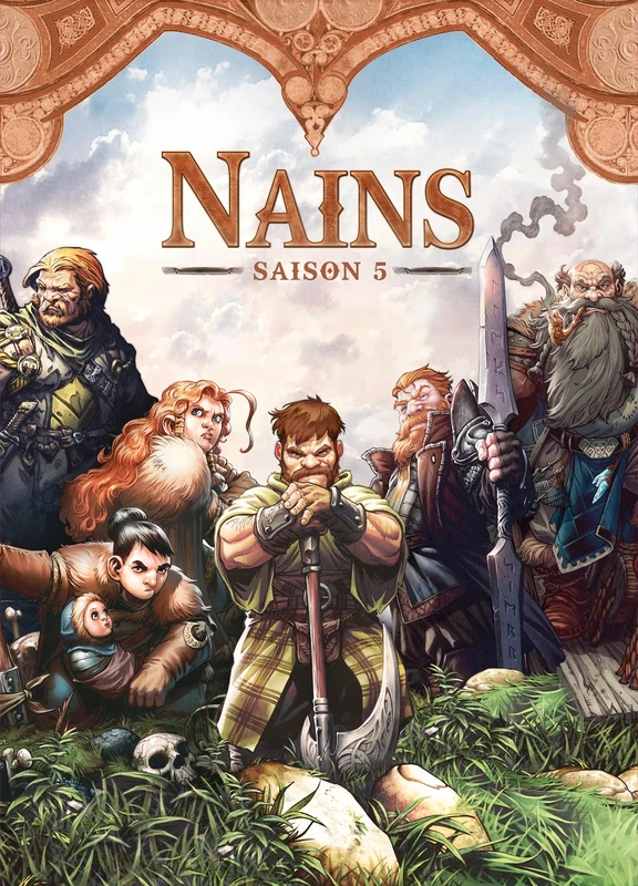 Nains - Coffret T21 à T25: Tome 21, Ulrog de la Forge ; Tome 22, Borogam du Malt ; Tome 23, Ararun et la rage bleue ; Tome 24, Akab des Errants ; Tome 25, Volgrir du Bouclier - Image 1