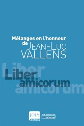 MELANGES EN L HONNEUR DE JEAN-LUC VALLENS