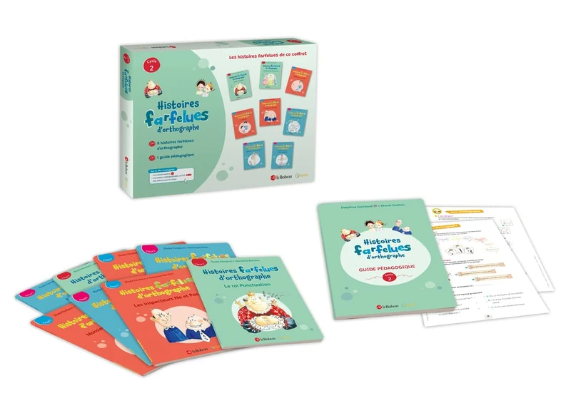 Histoires farfelues d'orthographe coffret cycle 2