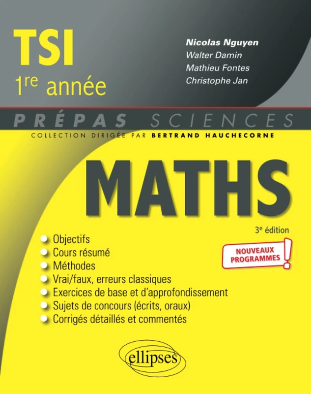 Mathématiques TSI-1 - Programme 2021 (Prépas Sciences)