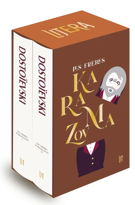 Les frères Karamazov coffret - édition Litera: Coffret en 2 volumes