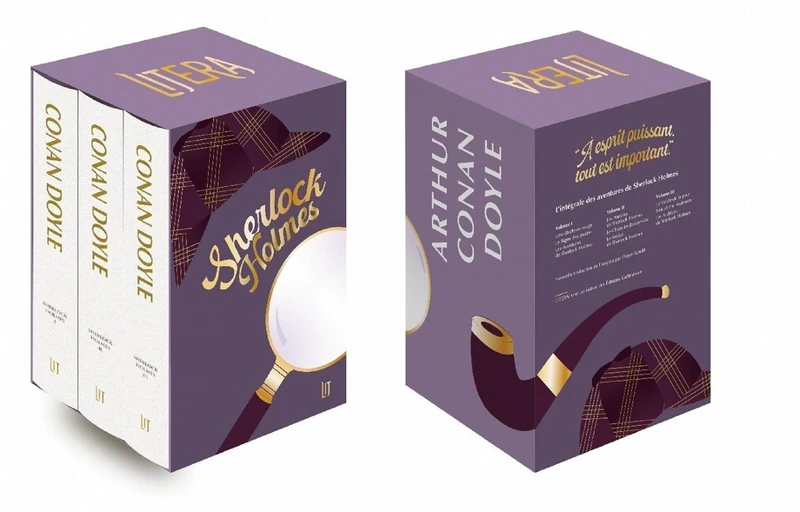 Sherlock Holmes coffret Intégrale - édition Litera