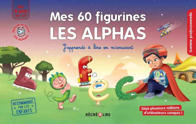 Mes 60 figurines LES ALPHAS
