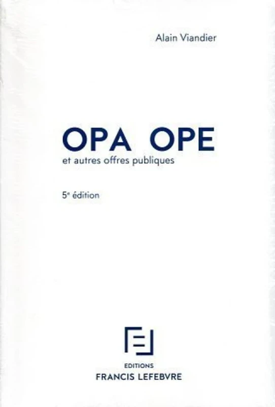 OPA OPE et autres offres publiques - Image 1