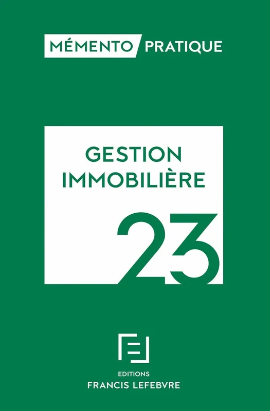 Mémento Gestion immobilière 2023