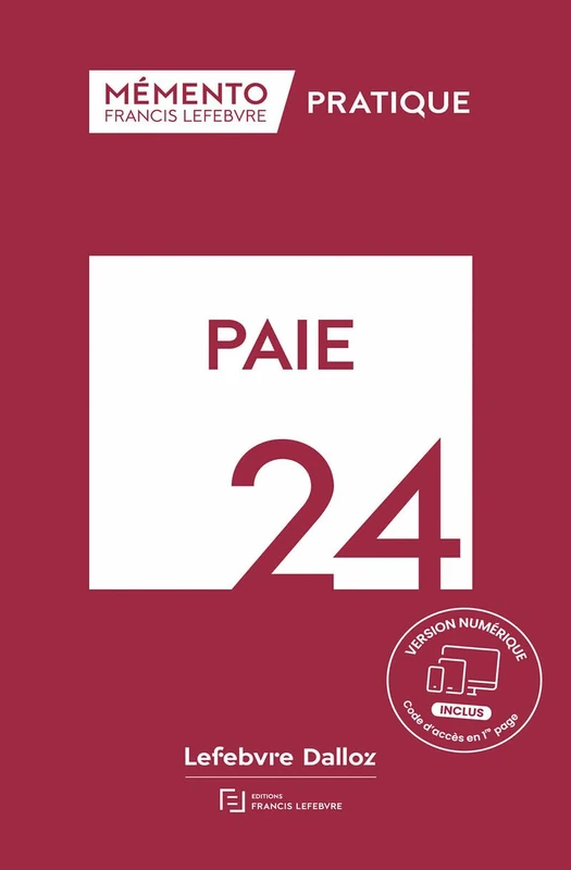 Mémento Paie 2024 - Image 1