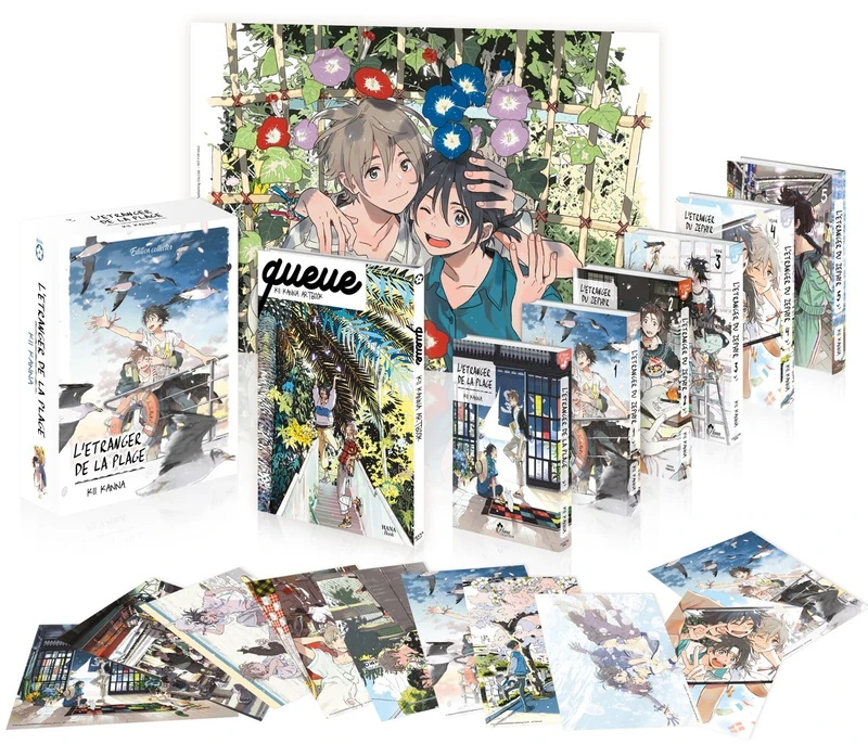 L'étranger de la plage - Tomes 1 à 6 - Coffret Collector: Avec 10 ex-libris et 1 poster