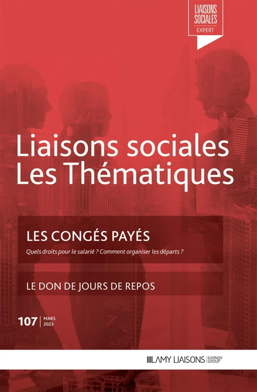 Les congés payés: le don de jours de repos