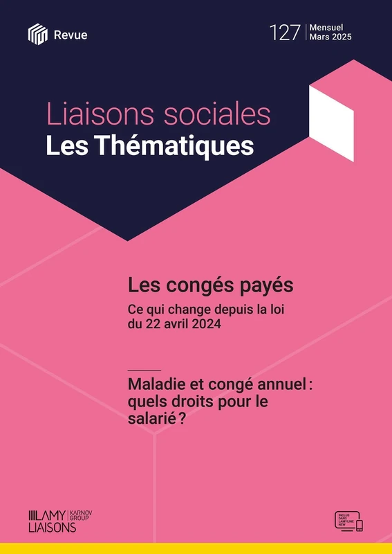 Les congés payés: Maladie et congé annuel : quels droits pour le salarié - Image 1