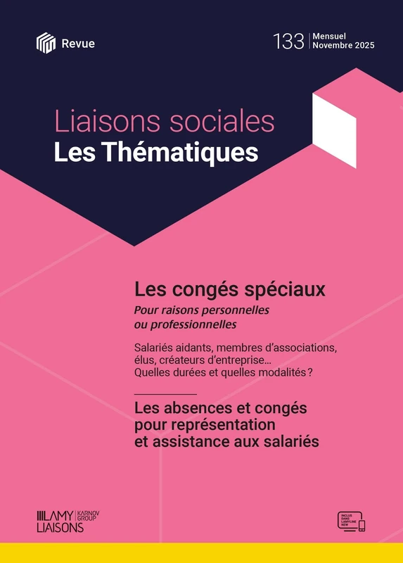 Les congés spéciaux: Les absences et congés pour représentation et assistance aux salariés - Image 1