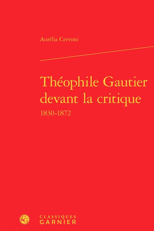 Théophile Gautier devant la critique: 2 - Image 1
