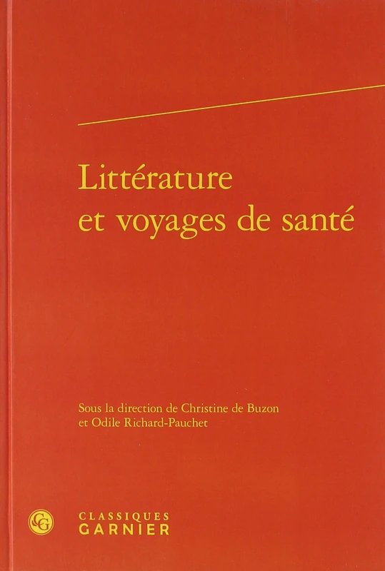 Littérature et voyages de santé: 23