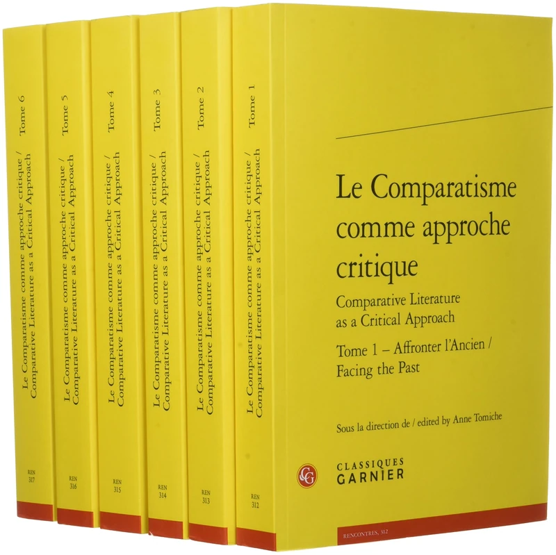 CLASSIQ GARNIER - Le Comparatisme comme approche critique Vol 6 - Image 1