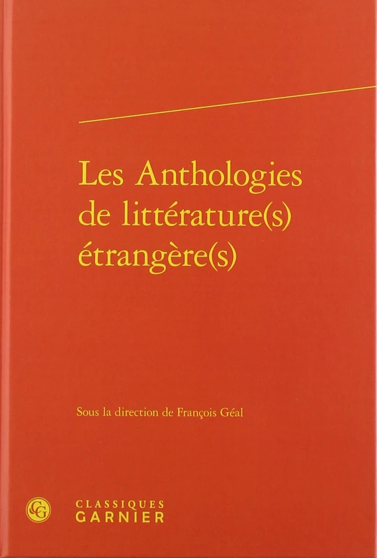 Les Anthologies de littérature(s) étrangère(s): 23