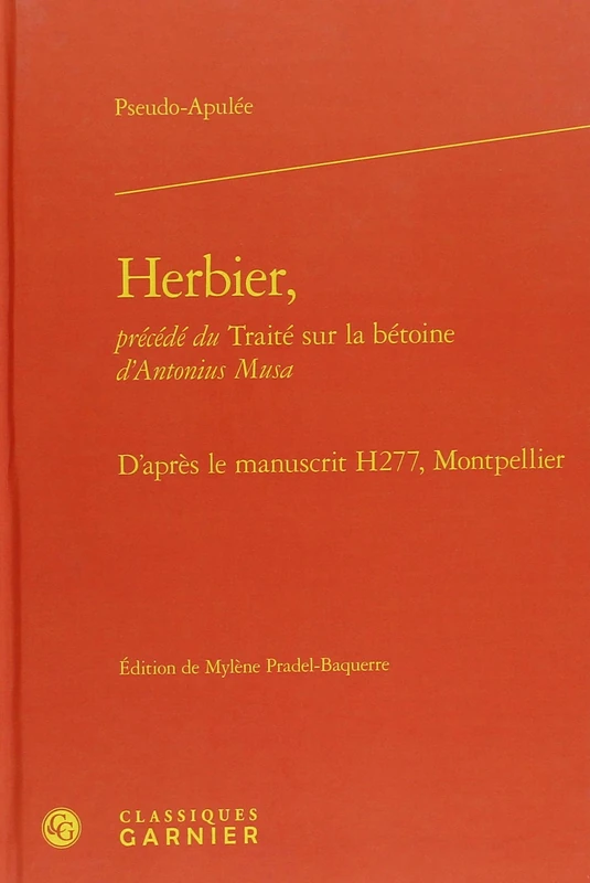 Herbier,: D'après le manuscrit H277, Montpellier - Image 1