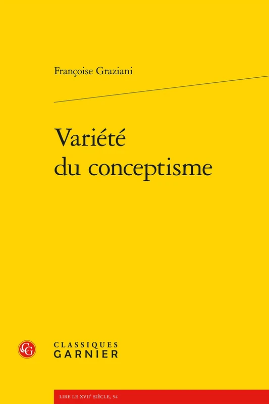 Variete Du Conceptisme: 7 (Voix poetiques)