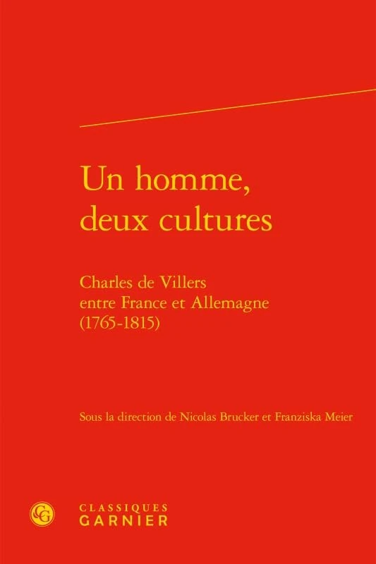 Un homme, deux cultures: Charles de Villers entre France et Allemagne (1765-1815): 30 - Image 1