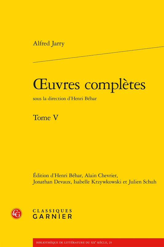 Oeuvres Completes: Tome 5: 25 (Bibliotheque de Litterature Du Xxe Siecle) - Image 1