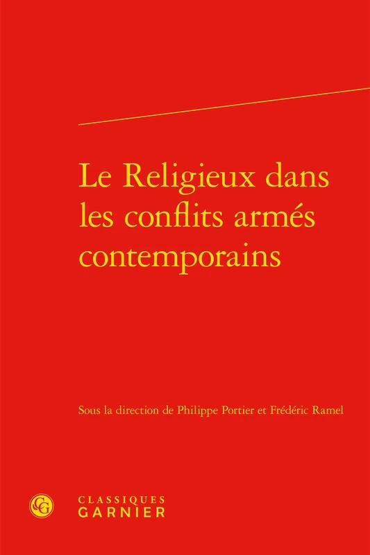 Le Religieux Dans Les Conflits Armes Contemporains: 4