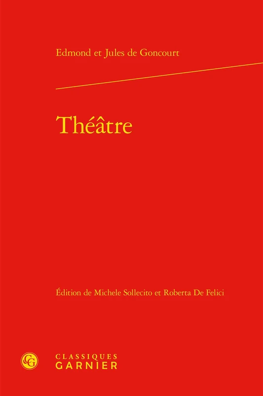 Theatre: 81 (Bibliotheque Du Xixe Siecle)