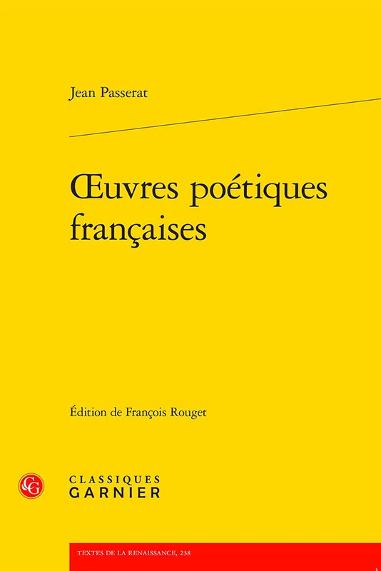 Oeuvres Poetiques Francaises: 5