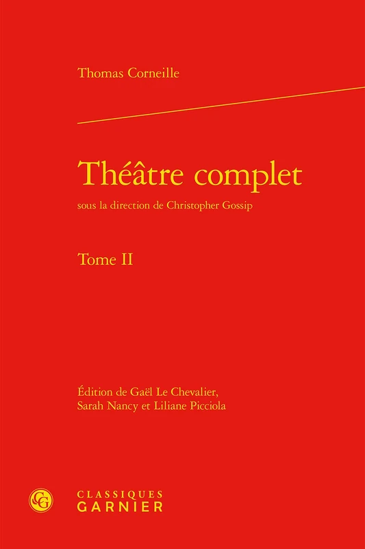 Theatre Complet: Tome 2: Tome II