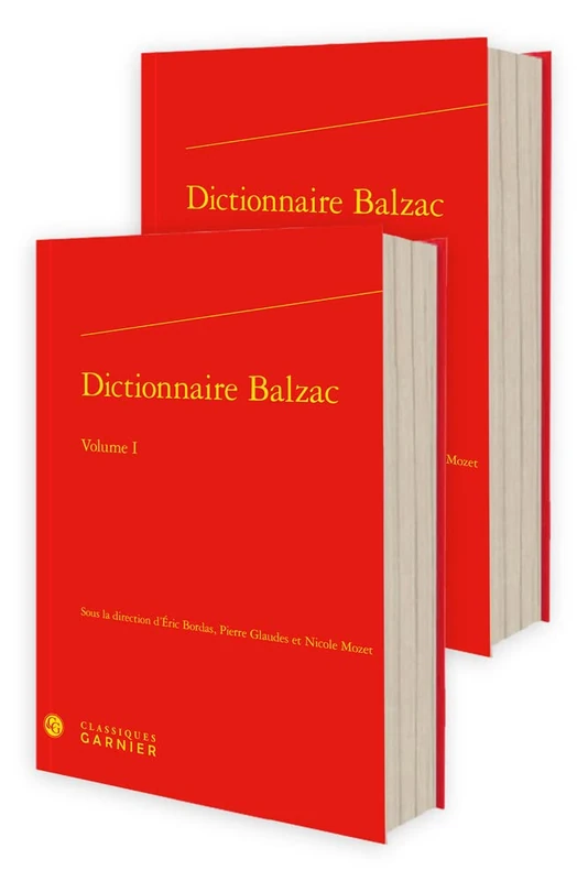 Dictionnaire Balzac: Pack en 2 volumes