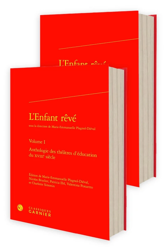 L'Enfant Reve: Anthologie Des Theatres d'Education Du Xviiie Siecle: 2 (Bibliotheque Du Theatre Francais, 90) - Image 1
