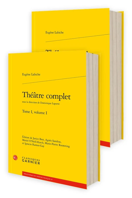 Theatre Complet. Tome I: Tome 1, Volume 1 et 2 (Bibliotheque Du Theatre Francais, 87)