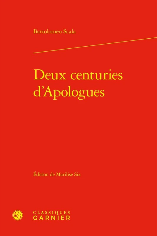 Deux Centuries d'Apologues (Renaissance latine, 6)