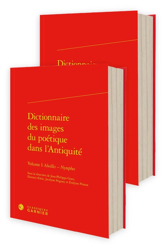 Dictionnaire Des Images Du Poetique Dans l'Antiquite: 2 volumes (Dictionnaires Et Syntheses, 26)