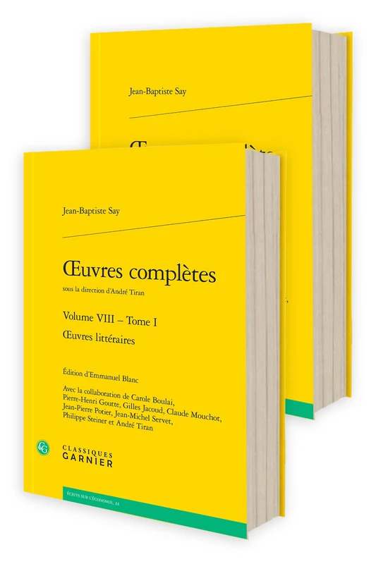 Oeuvres Completes. Volume VIII: Oeuvres Litteraires: 8 (Problematiques De Traduction, 14)